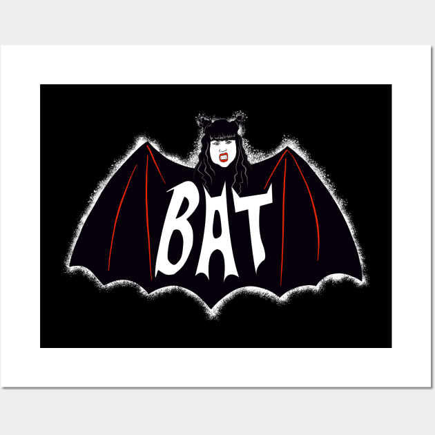 BAT!! Wall Art by kentcribbs